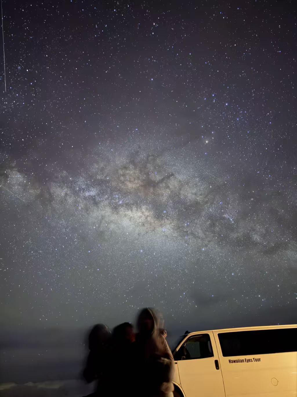 Milky Way above Mauna Kea